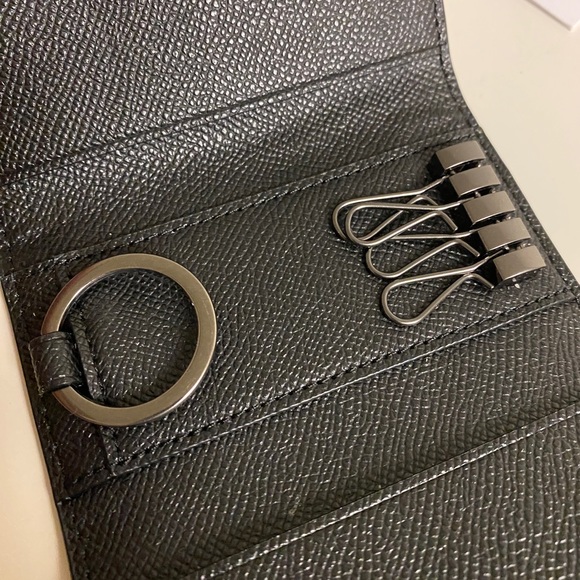 Coach leather key case - Picture 2 of 3